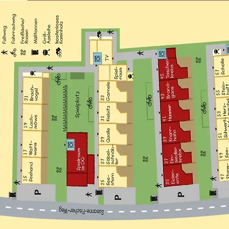 Susanne-fischer Weg 55, Haus Steinbutt Tatil Evi