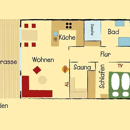 Susanne-fischer Weg 55, Haus Steinbutt Tatil Evi